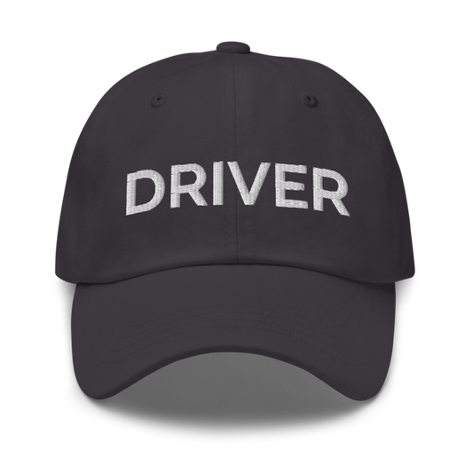 Driver Hat - Dark Grey