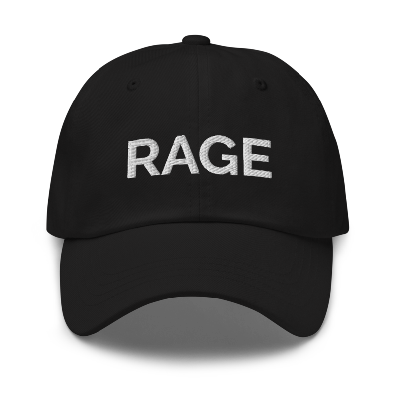 Rage Hat - Black