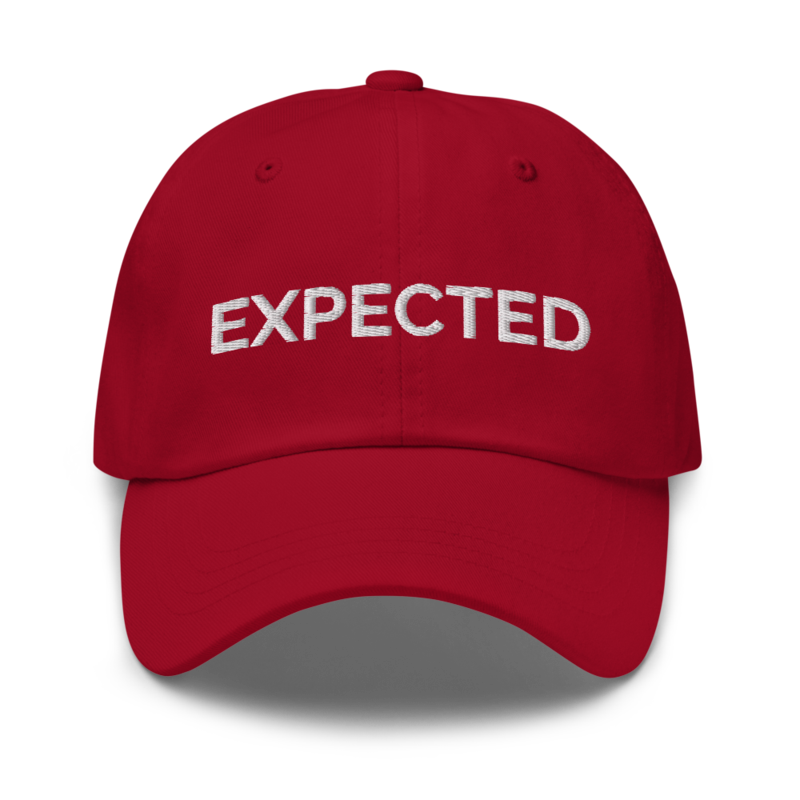 Expected Hat - Cranberry