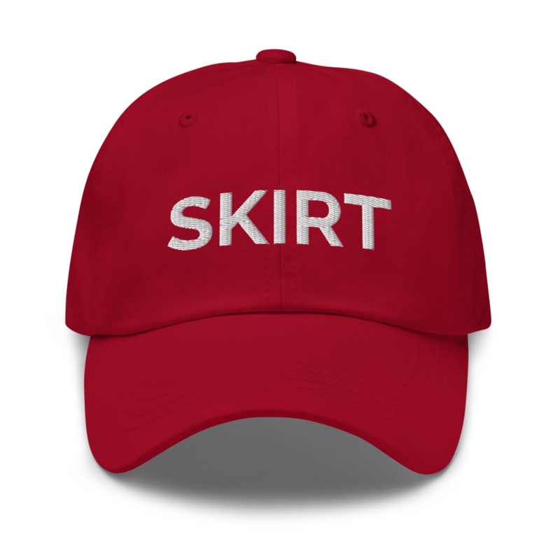 Skirt Hat - Cranberry