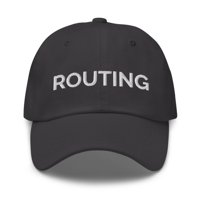Routing Hat - Dark Grey