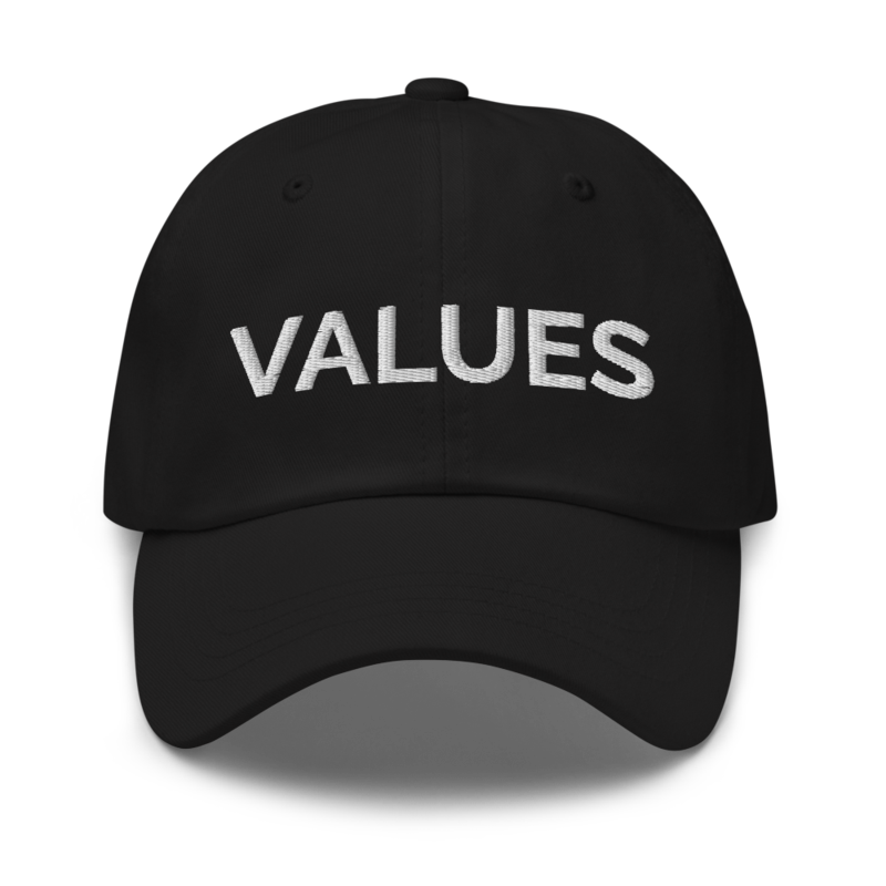 Values Hat - Black