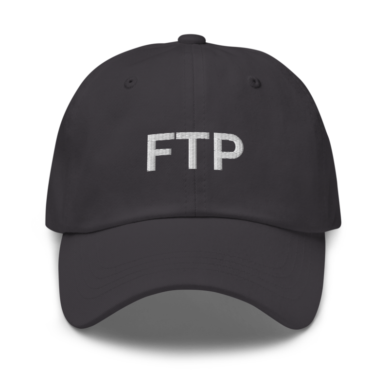 Ftp Hat - Dark Grey