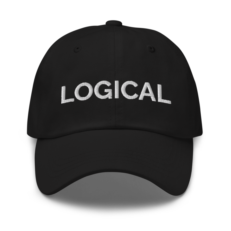 Logical Hat - Black