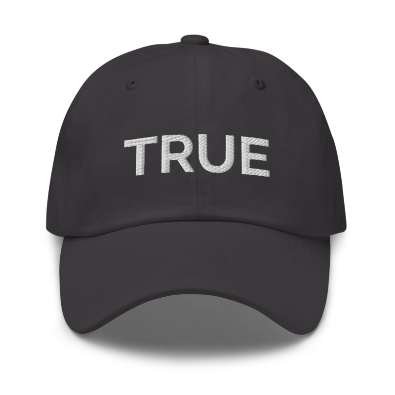 True Hat - Dark Grey