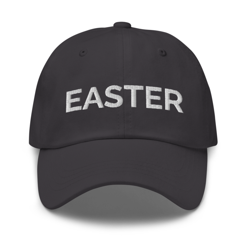 Easter Hat - Dark Grey