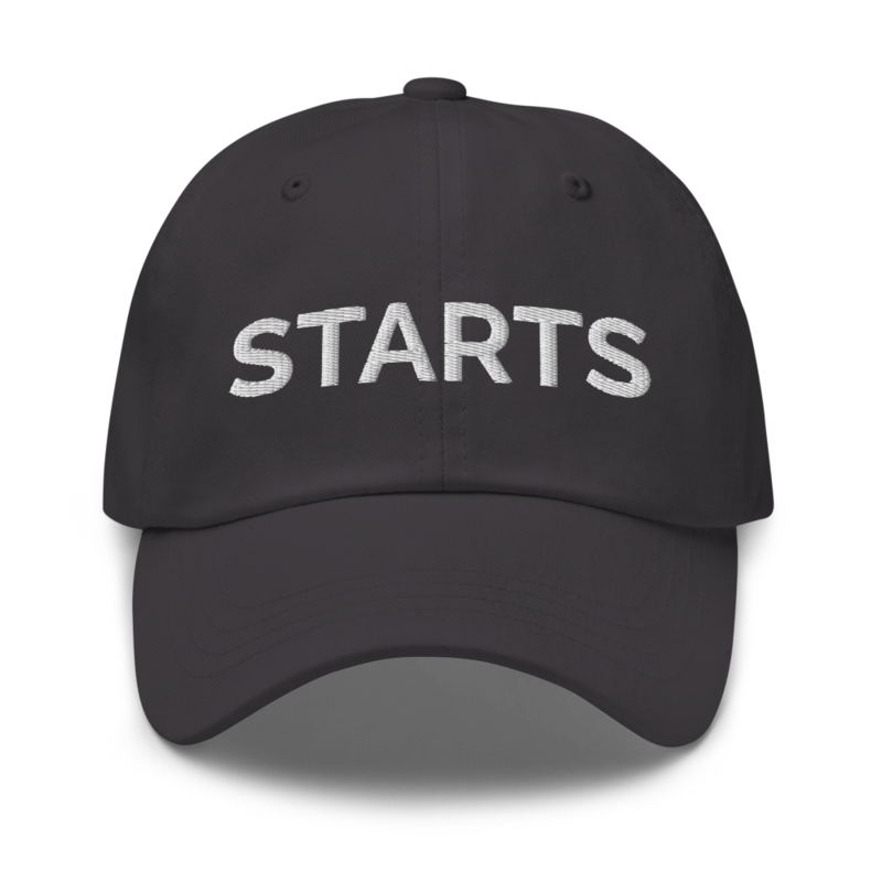 Starts Hat - Dark Grey