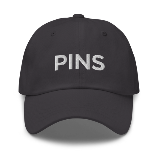 Pins Hat - Dark Grey