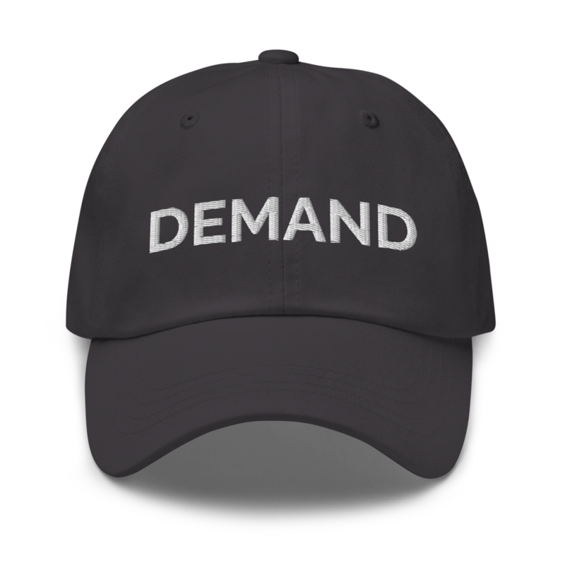 Demand Hat - Dark Grey