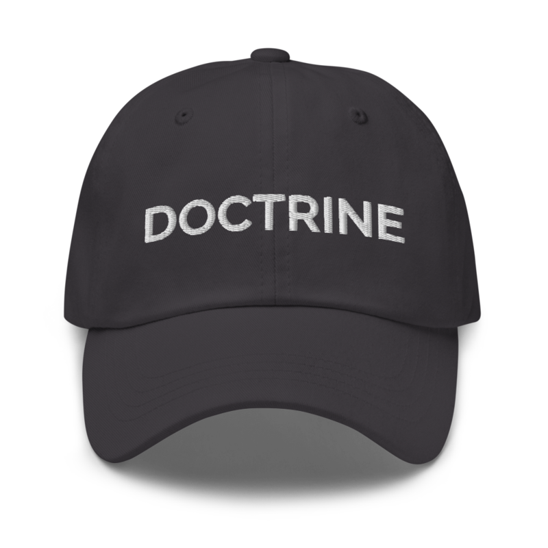 Doctrine Hat - Dark Grey