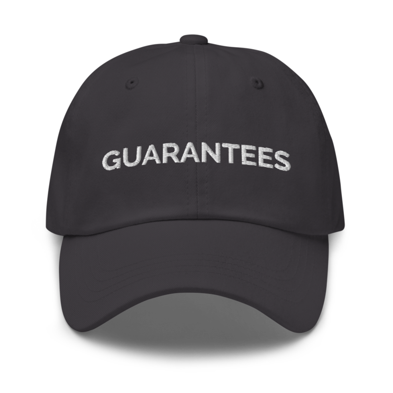 Guarantees Hat - Dark Grey