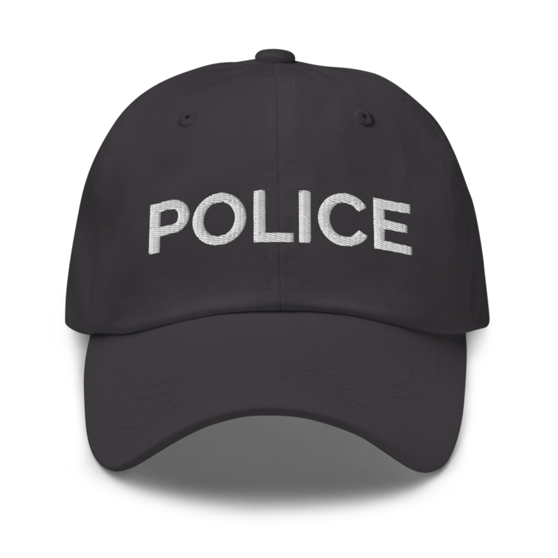 Police Hat - Dark Grey