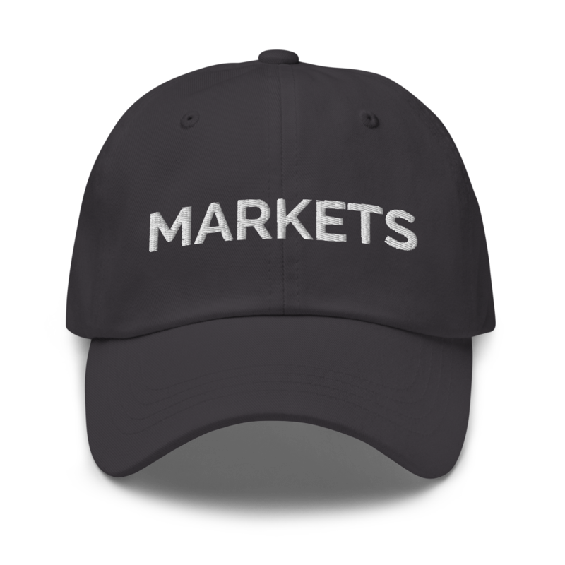 Markets Hat - Dark Grey