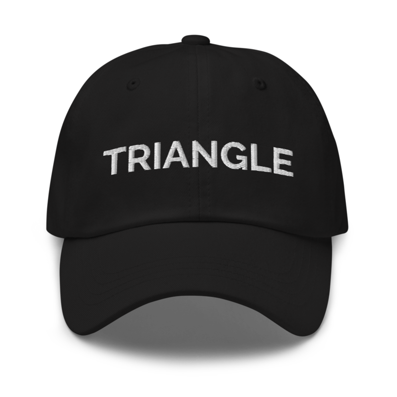 Triangle Hat - Black