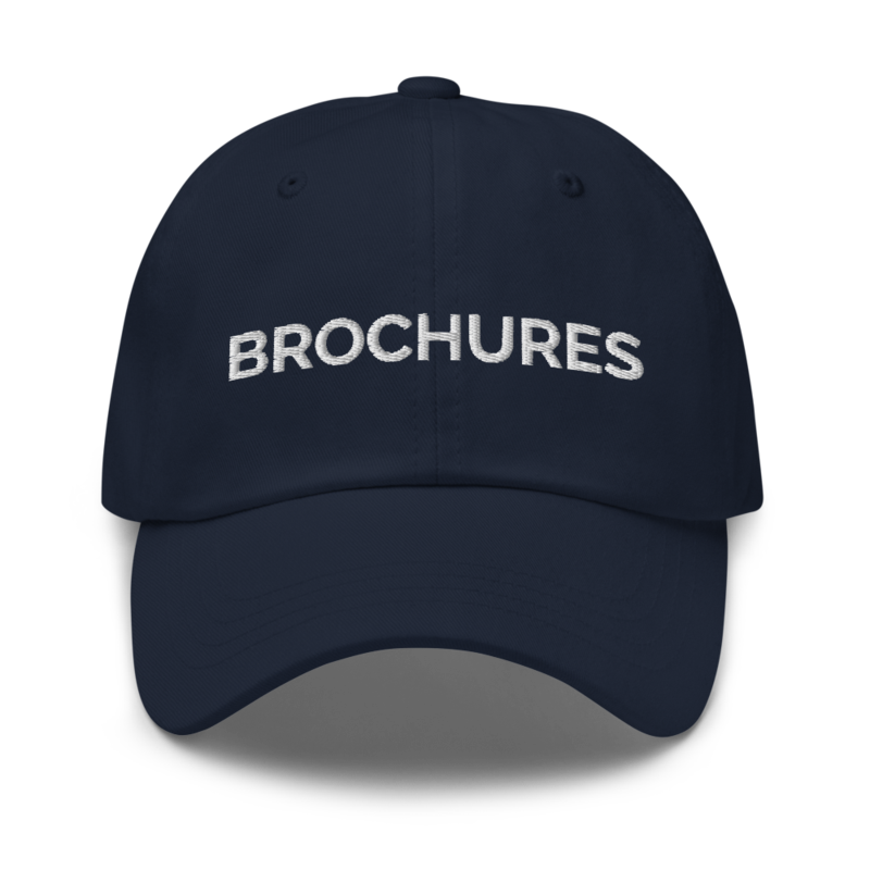 Brochures Hat - Navy