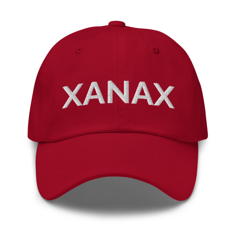 Xanax Hat - Cranberry