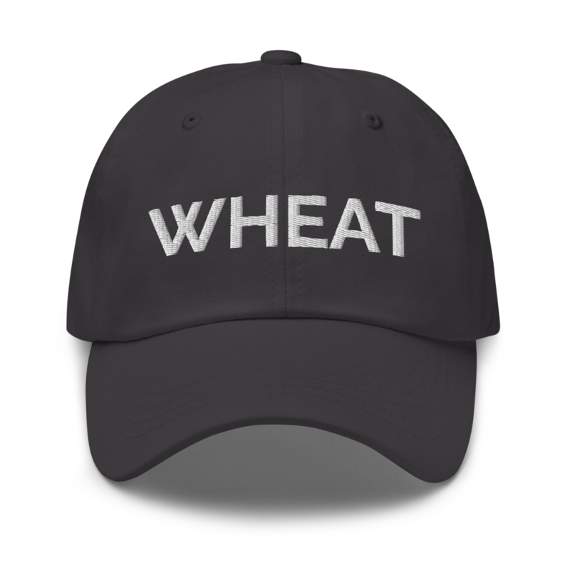 Wheat Hat - Dark Grey