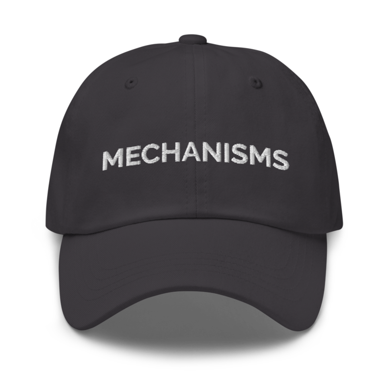 Mechanisms Hat - Dark Grey