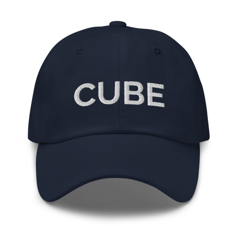 Cube Hat - Navy