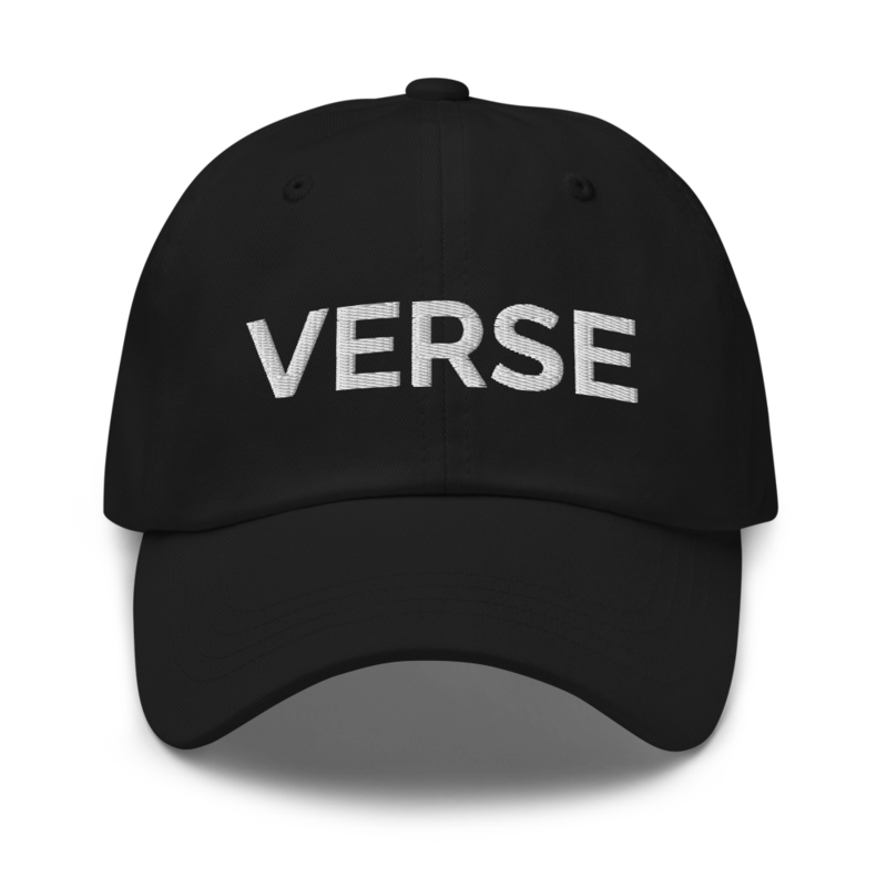 Verse Hat - Black