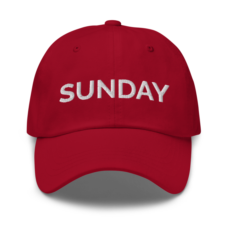 Sunday Hat - Cranberry