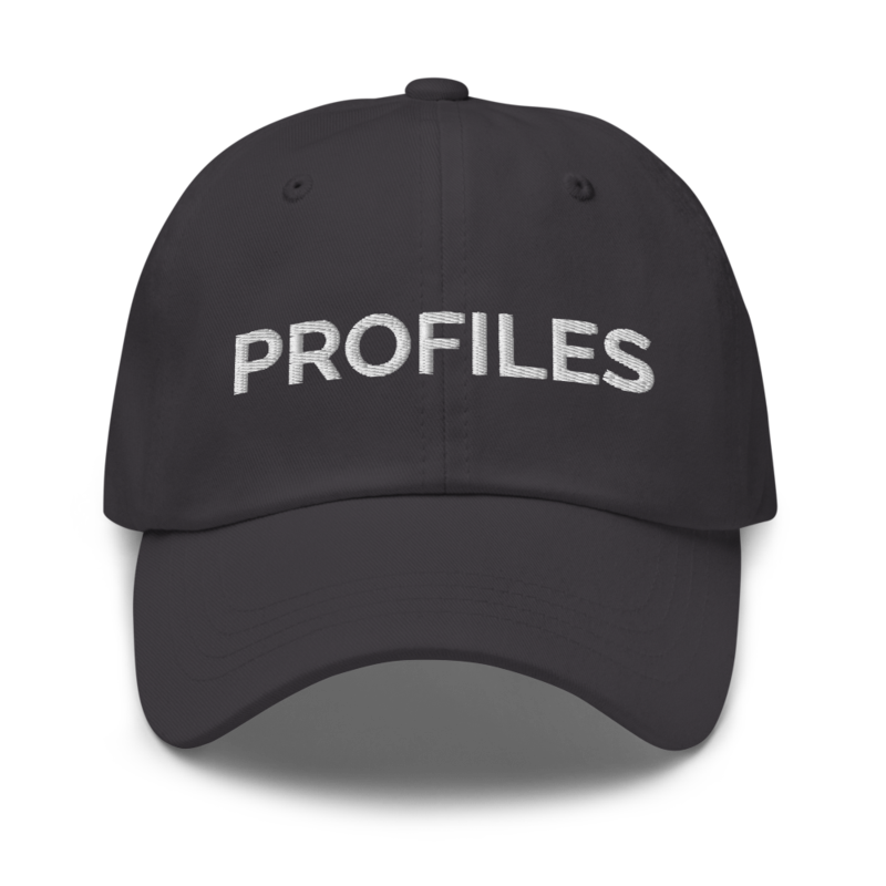 Profiles Hat - Dark Grey