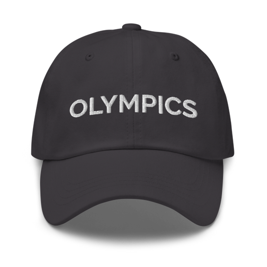 Olympics Hat - Dark Grey