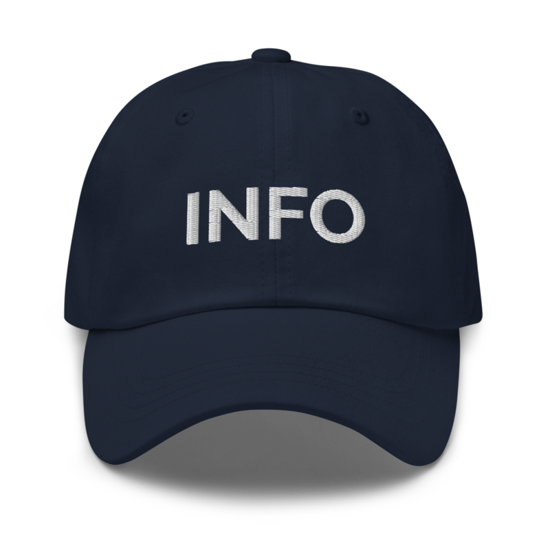 Info Hat - Navy