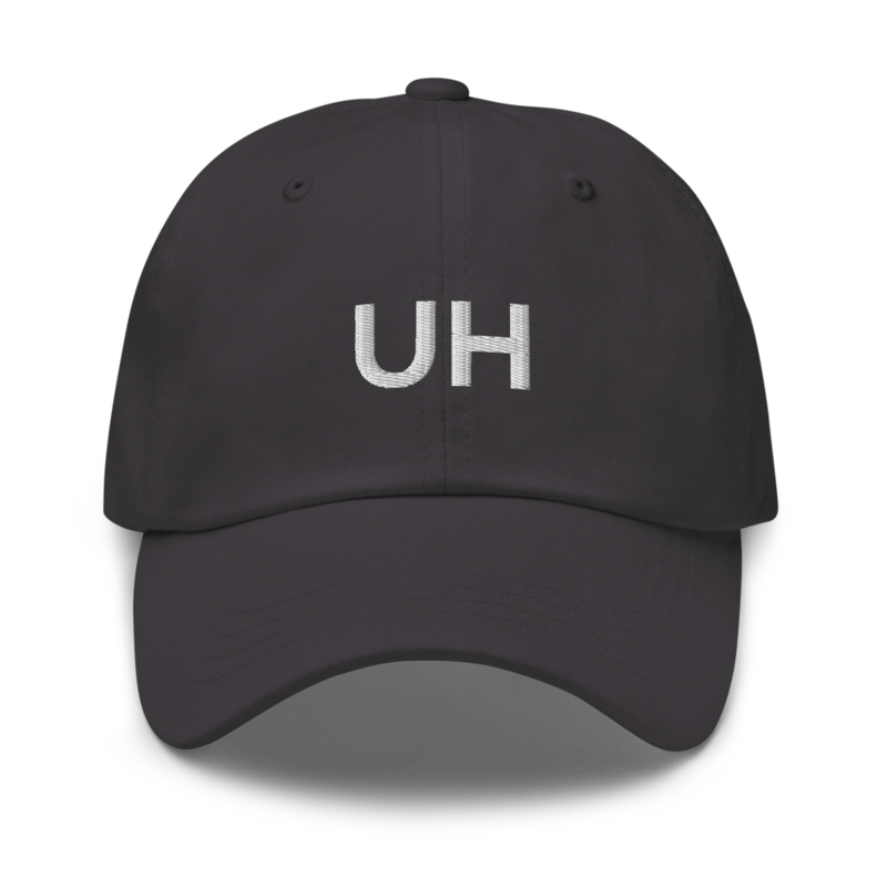 Uh Hat - Dark Grey