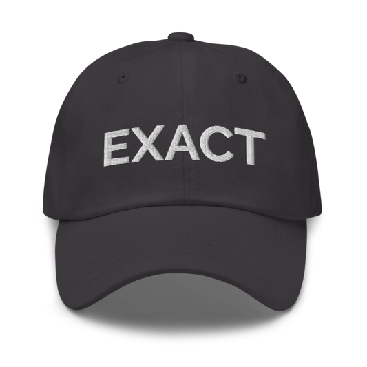 Exact Hat - Dark Grey