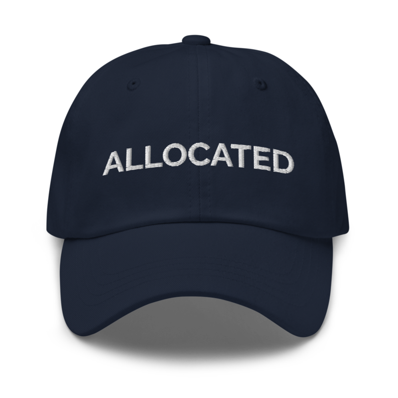 Allocated Hat - Navy