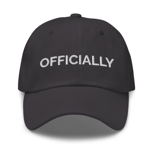 Officially Hat - Dark Grey