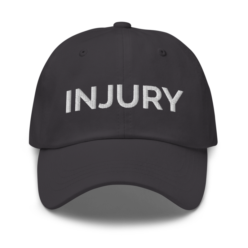 Injury Hat - Dark Grey