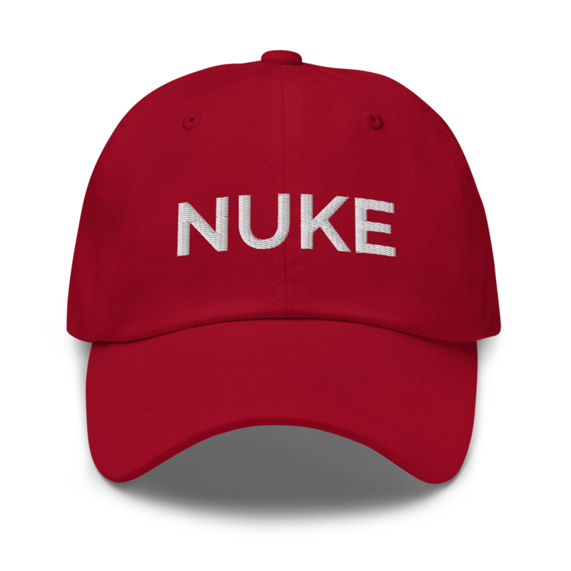 Nuke Hat - Cranberry