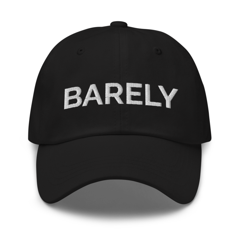Barely Hat - Black