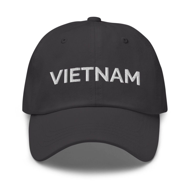 Vietnam Hat - Dark Grey