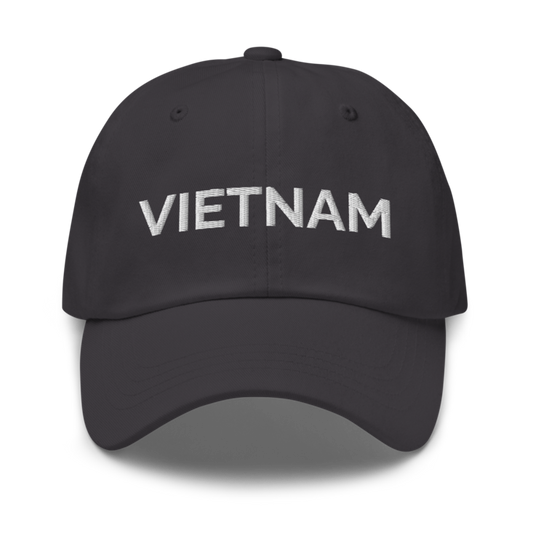 Vietnam Hat - Dark Grey
