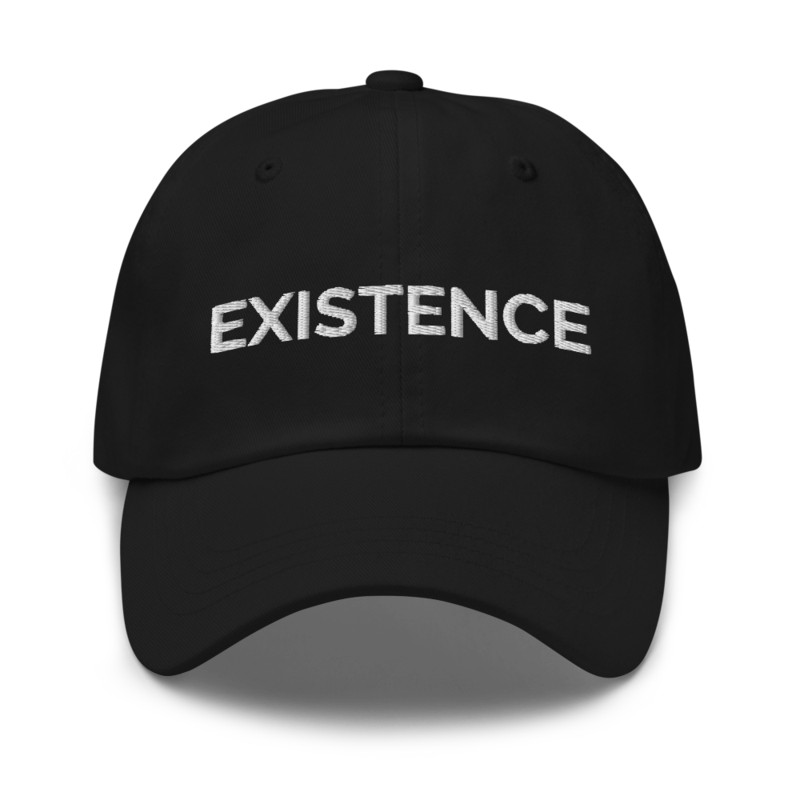 Existence Hat - Black