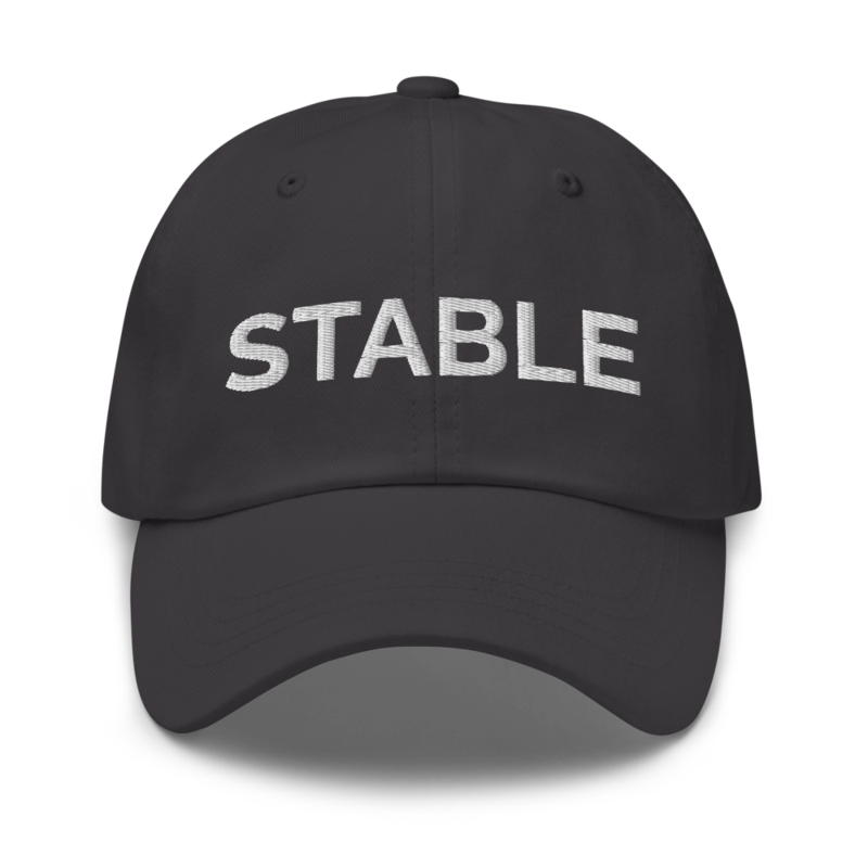 Stable Hat - Dark Grey