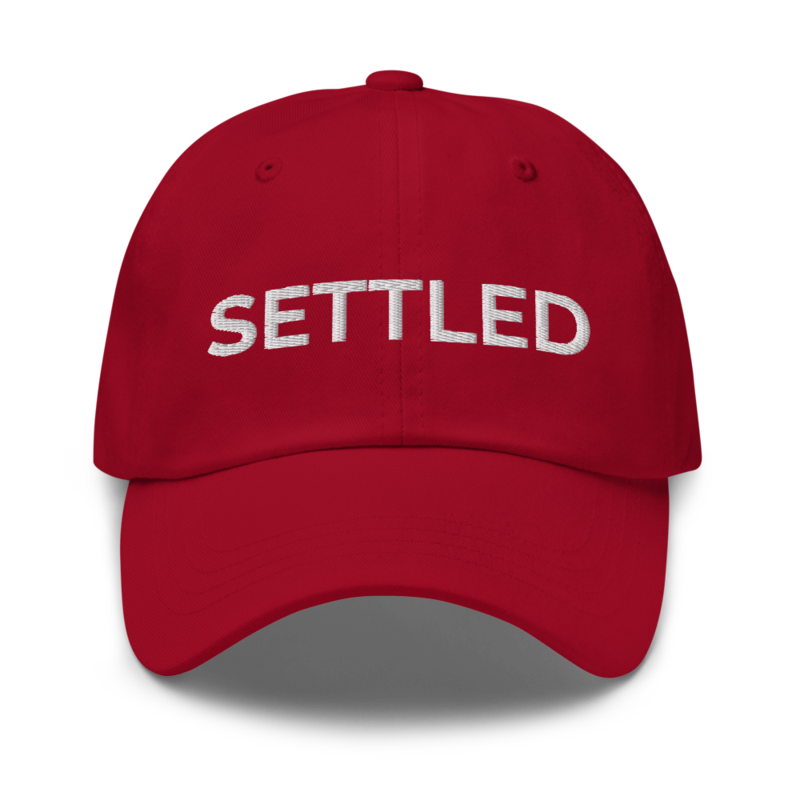 Settled Hat - Cranberry