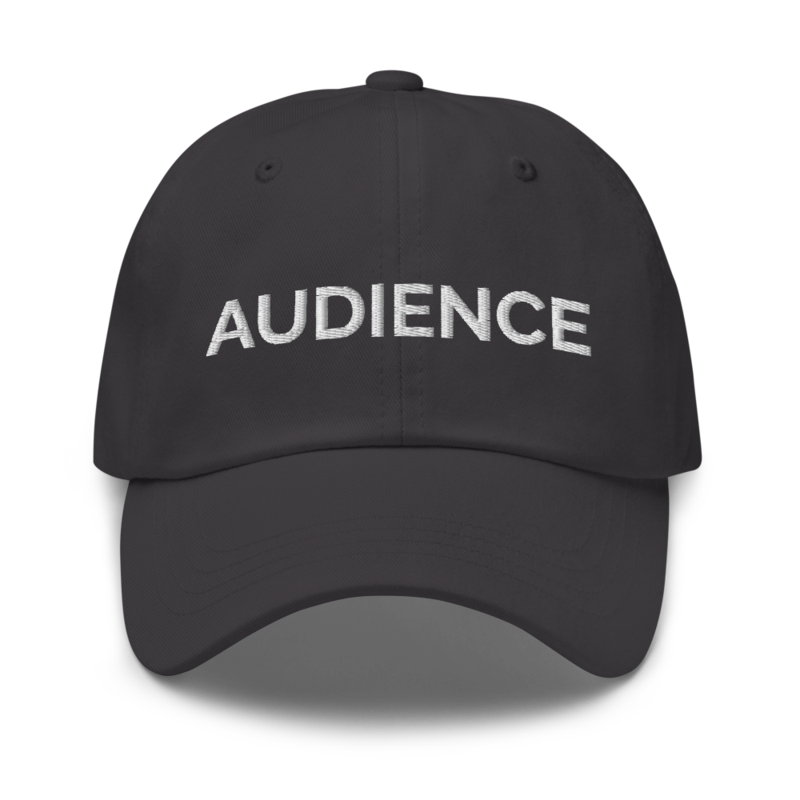 Audience Hat - Dark Grey