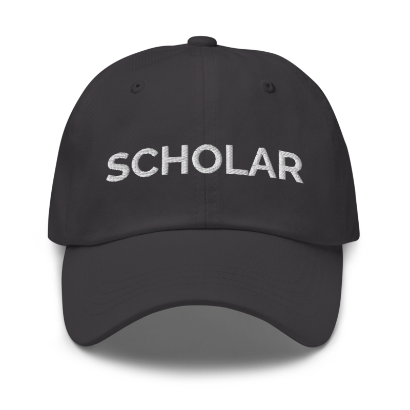 Scholar Hat - Dark Grey
