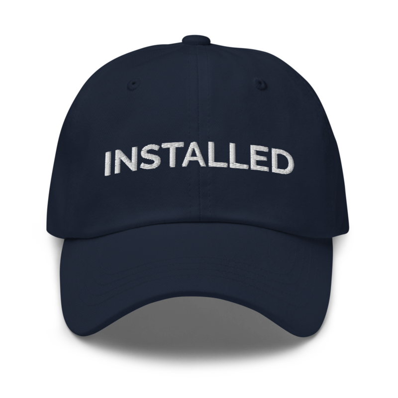 Installed Hat - Navy