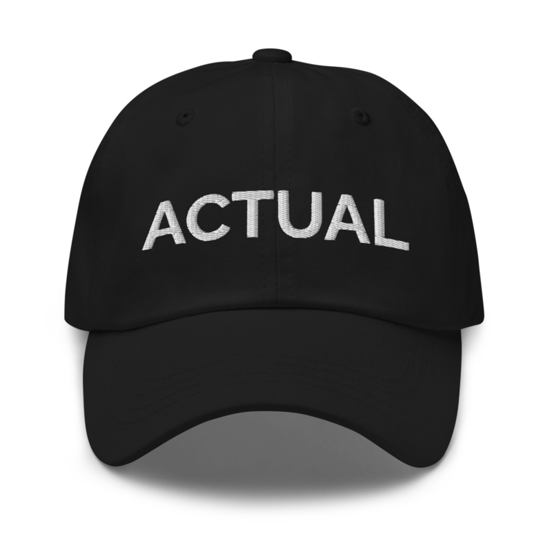 Actual Hat - Black