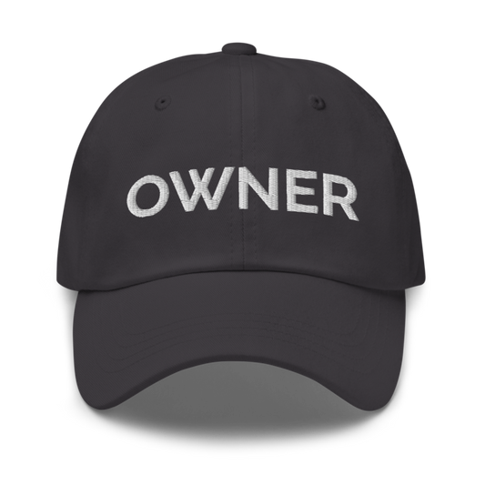 Owner Hat - Dark Grey