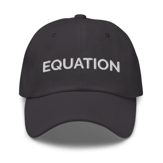 Equation Hat - Dark Grey
