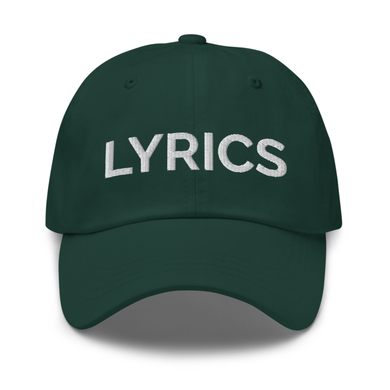 Lyrics Hat - Spruce