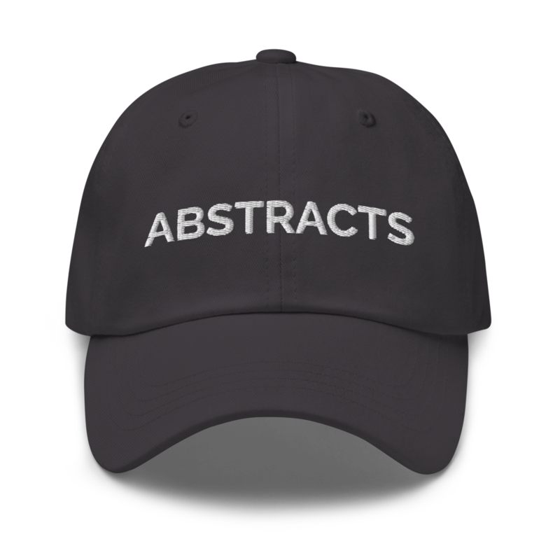 Abstracts Hat - Dark Grey
