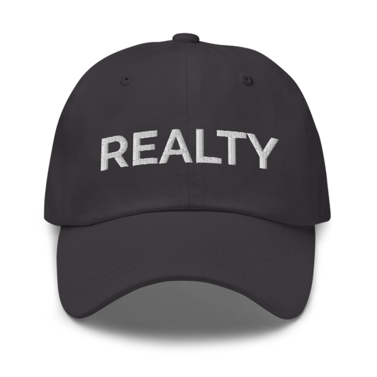 Realty Hat - Dark Grey