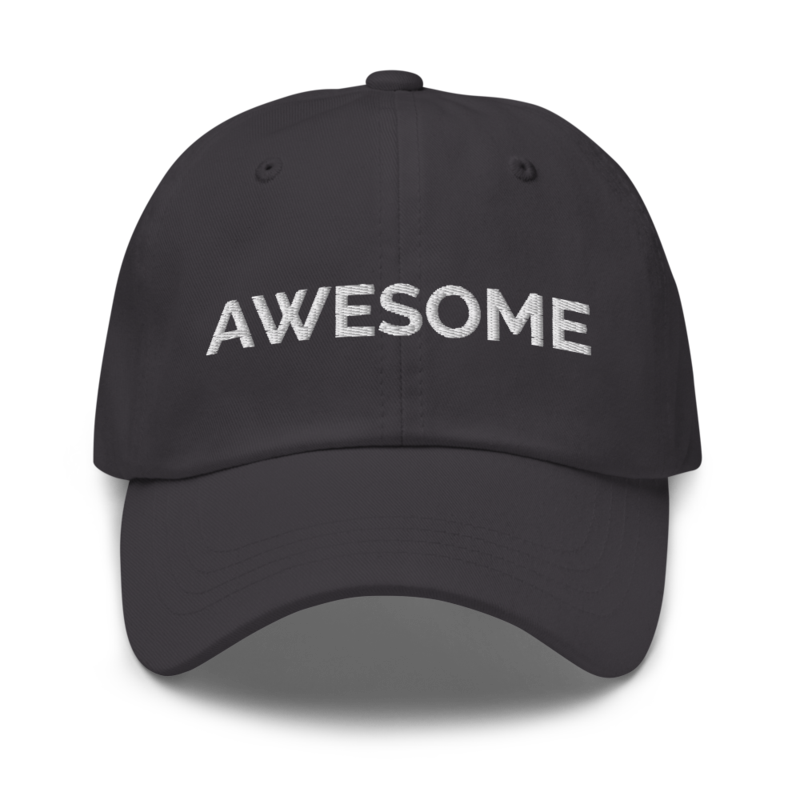 Awesome Hat - Dark Grey